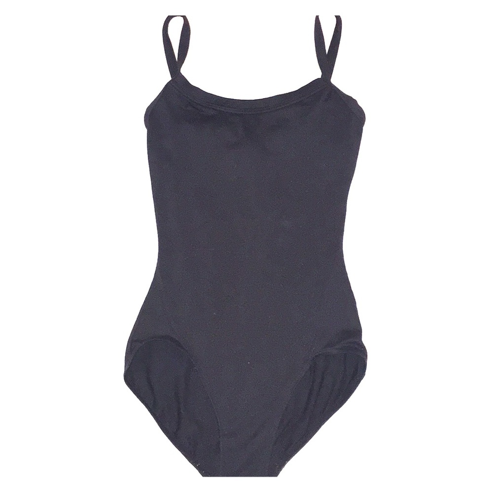 Black Camisole Leotard with BraTek